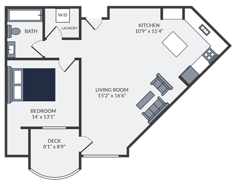 a floor plan of a house